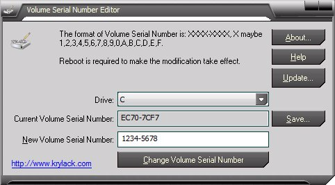 rtfx volume 2 serial number